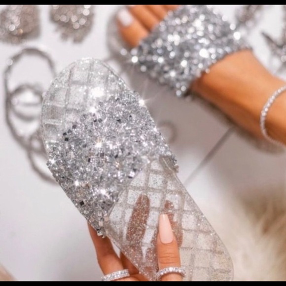 💟HostPick❗️Last 1❗️New Embellished SparkleSandal - Picture 2 of 4